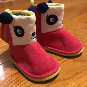 Gymboree adorable panda boots